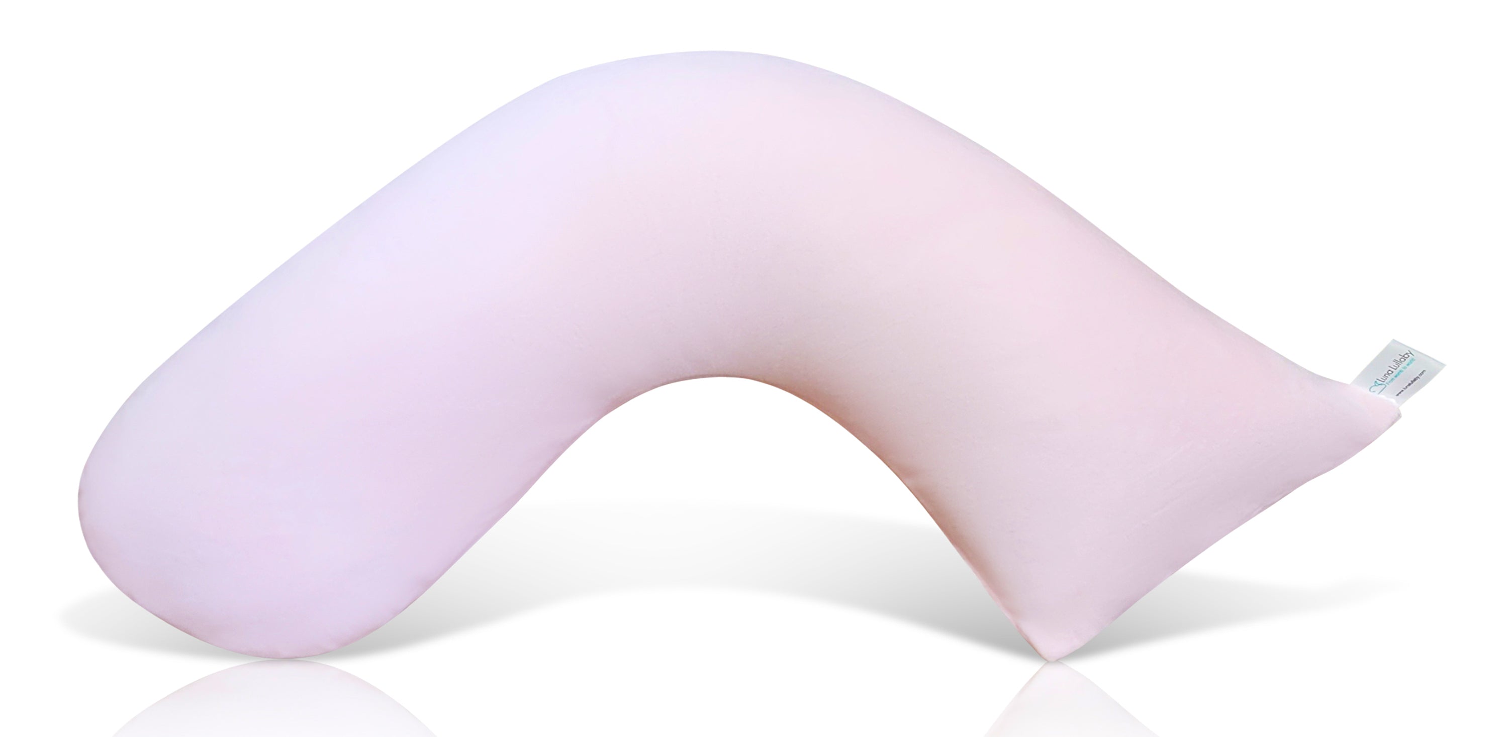 Luna Lullaby Baby Pink Nursing Pillow Plush Cover