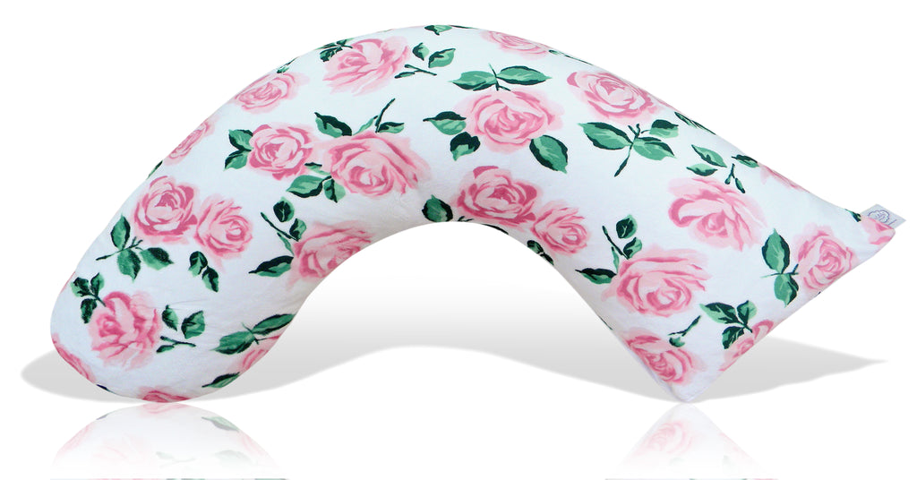Luna Lullaby Nursing Pillow - Pink Rose